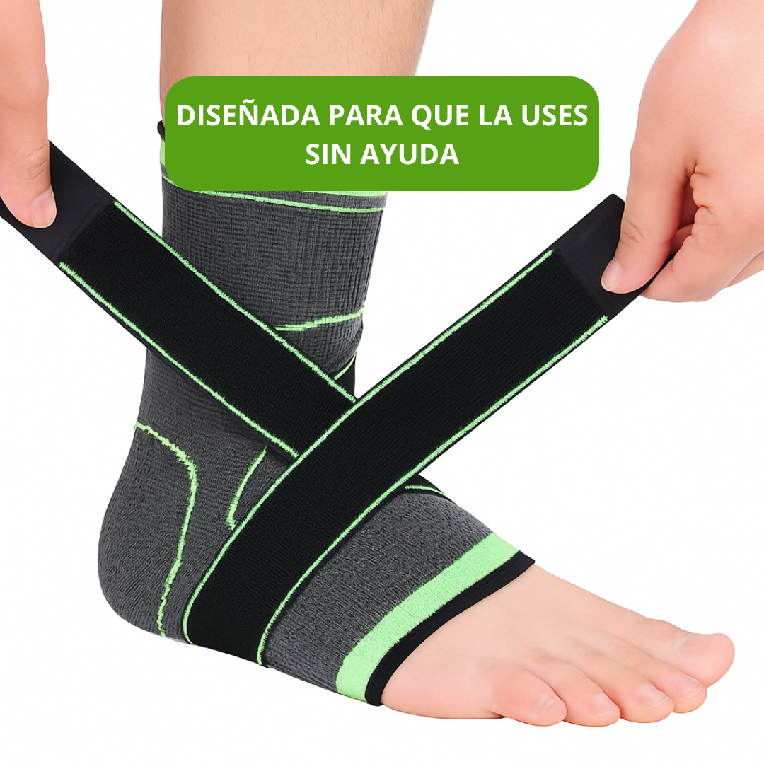 TOBILLERA DE COMPRESIÓN AJUSTABLE