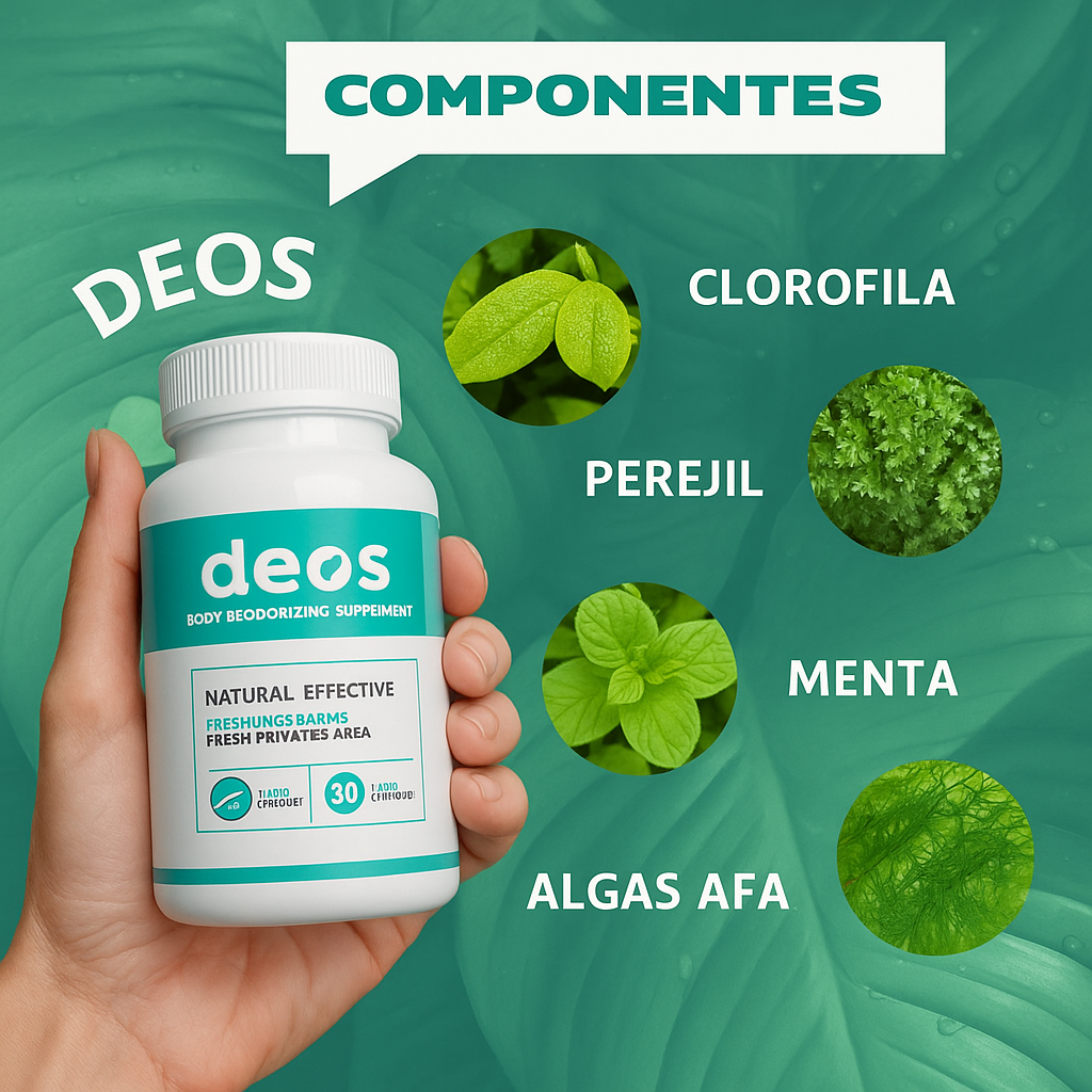 DEOS / Elimina mal olor - 30 Cápsulas