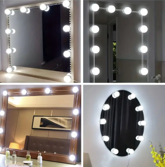 10 AMPOLLETAS LED PARA ESPEJO