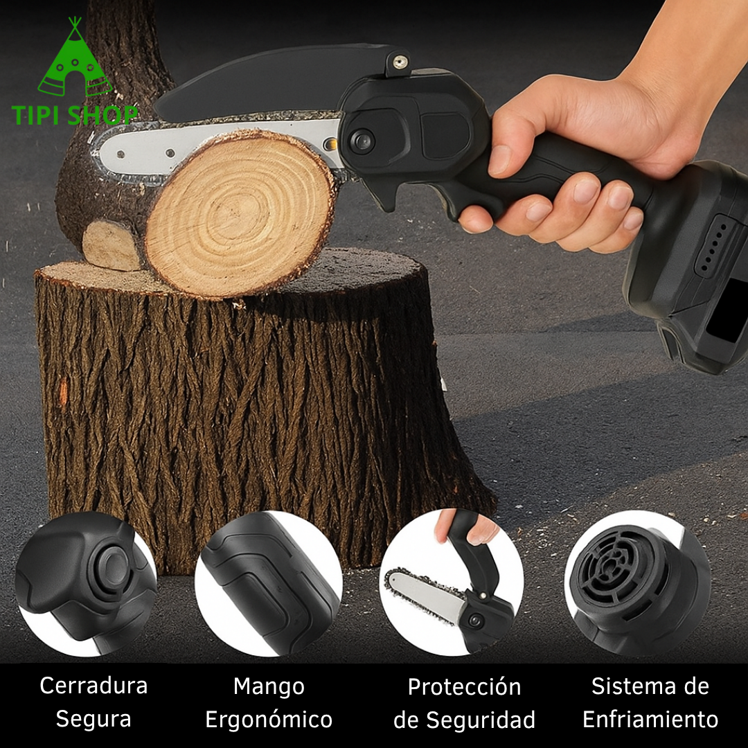 MINI SIERRA ELECTRICA 6"+ 2 BATERIAS 98v
