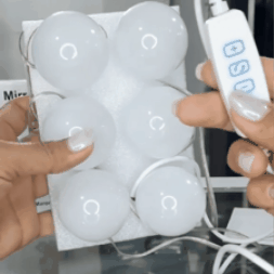 10 AMPOLLETAS LED PARA ESPEJO