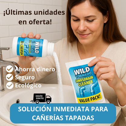WILD TORNADO DESTAPADOR DE CAÑERÍAS