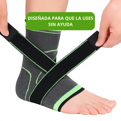 TOBILLERA DE COMPRESIÓN AJUSTABLE