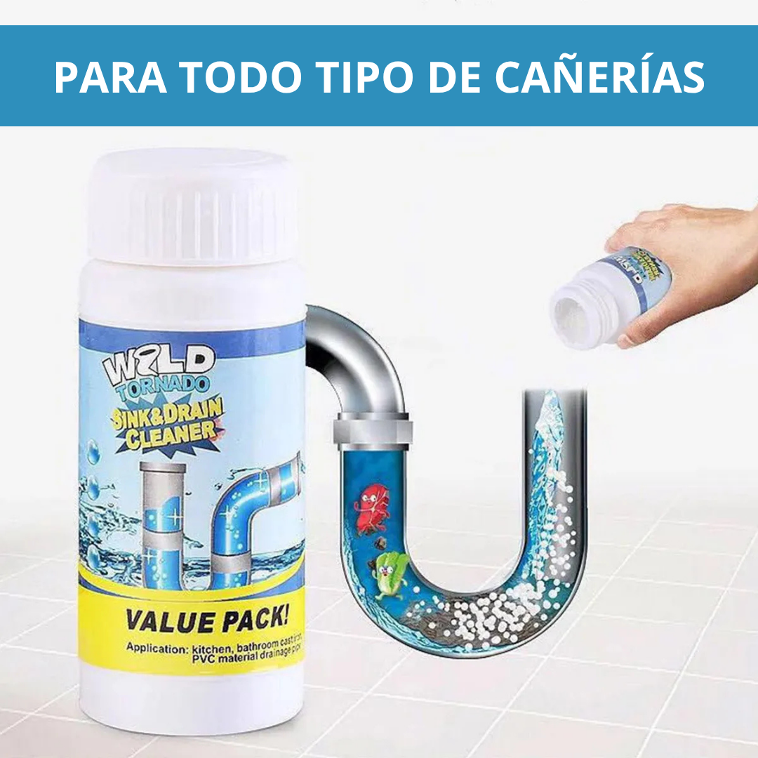 WILD TORNADO DESTAPADOR DE CAÑERÍAS