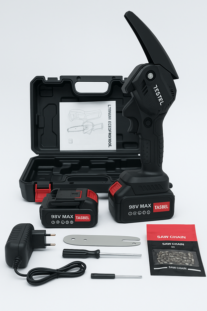 MINI SIERRA ELECTRICA 6"+ 2 BATERIAS 98v