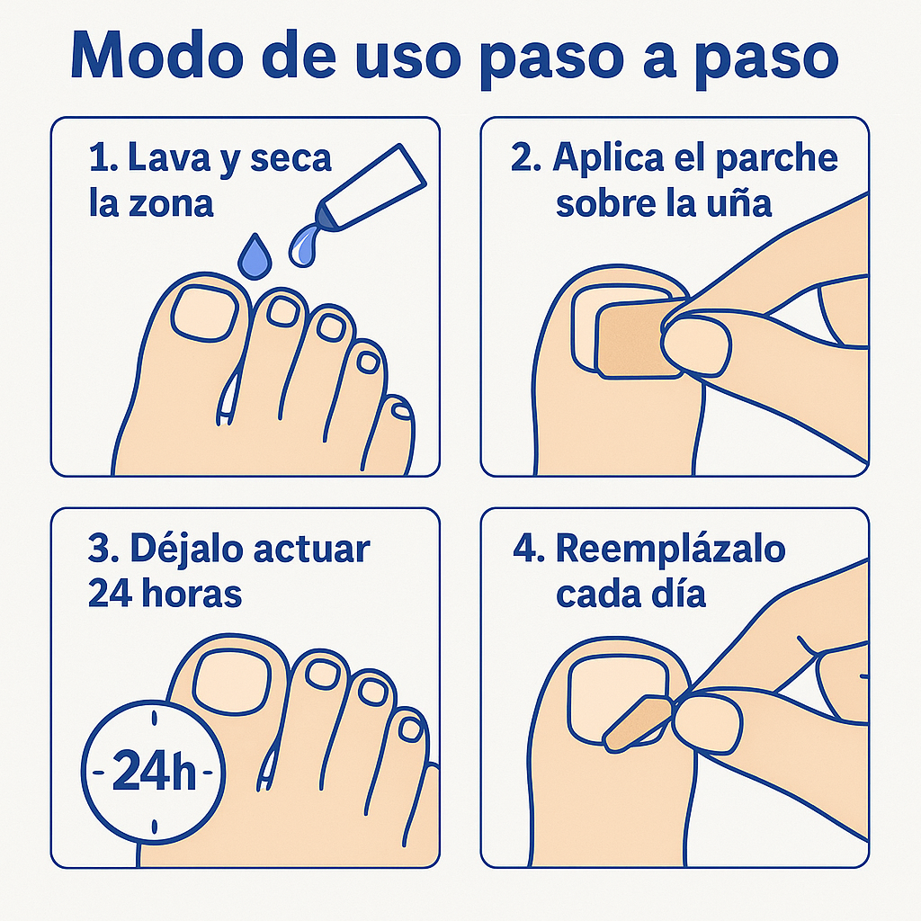 PARCHES DE UÑAS ANTIHONGOS
