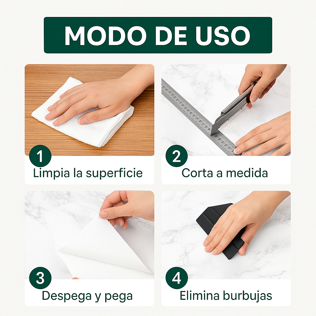 PAPEL ADHESIVO MÁRMOL
